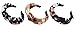 STHUAHE 3PCS Hair Bands,Women Handmade Sweet and Lovely Style Cloth Cross Knot Hair Hoop Hairband Headband Headwear Hair Accessories by Beauty Hair (3 colors)