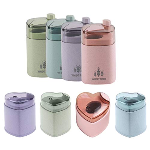 Kofun Toothpick Holder, European Nordic Style Automatic Hand Press Toothpick Holder Storage Box Dispenser Container Wheat Straw Household Table Decoration Beige