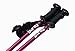 ALPS New 3 Section Adjustable Hiking/Trekking/Snowshoeing Poles with Carrying Tote Bag
