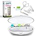 Qvene USA | Pro Baby Nail File | Electric Baby Nail Trimmer - Includes 4pc Baby Nail Clipper Kit Baby Nail Trimmer - Baby Registry - Newborn Babies