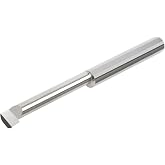 Micro 100 BB-1801000 Boring Tool - Right Hand, .196" Min Bore Dia, 1" Max Bore Depth, .045" Proj, .055" Offset, .006" Corner Rad, .006" Radius, 1/4" Shank Dia, 2-1/2" OAL, Uncoated