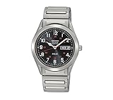 Seiko Men's Silvertone Solar Expansion Scs Watch
