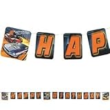 Hot Wheels Happy Birthday Kid's Birthday Party High Speed Letter Banner 8ft