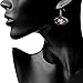 Siskiyou Sports NFL Chrome Dangle Earrings