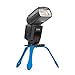 Pictar Splat Flexible Mini Tripod for DSLR Cameras Selfies - Supports 2.6 Pounds, Blue