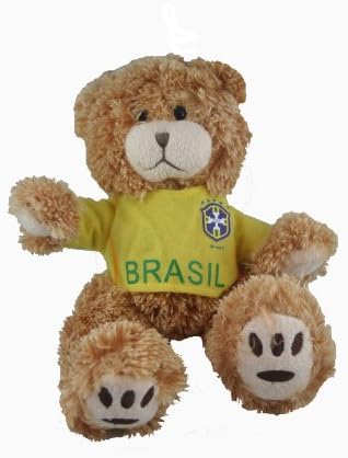 LITTLE BEARS Brasil Brazil Small 10" Jersey Bear New