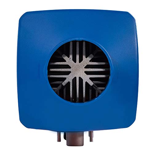 DOMINTY New 24V Air Diesel Fuel Heater 5KW Vehicle Heater LCD Monitor Silencer 5000W for Trucks Boats Bus Cars Motor-Homesvans Caravans RV's Camping Trailers Orange