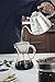 Apace Living Pour Over Coffee Maker Set w/Coffee Scoop and Cork Lid - Elegant Coffee Dripper Pot w/Glass Carafe & Permanent Stainless Steel Filter (400 ml / 13.5 oz)