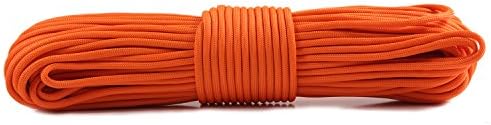 Survival Paracord Parachute Fire Cord Survival Cord Fire Paracord Tinder Fire Starter/PE Fishing Line/Cotton Thread 380LB Commercial Grade