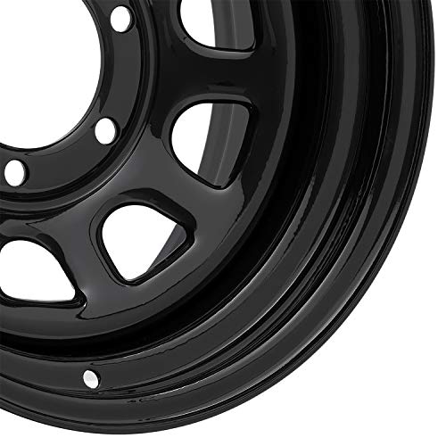 Pro Comp Steel Wheels Series 51 Wheel with Flat Black Finish (16x8"/6x5.5")