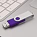 KOOTION 10PCS 1GB USB 2.0 Flash Drive Pen Memory Stick Thumb Drive, Purple