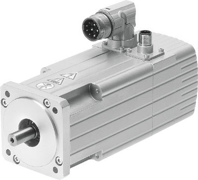 Festo 550119 Servo Motor, Model EMMS-AS-70-M-LS-RM