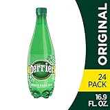 Perrier Carbonated Mineral Water, 16.9 Fl Oz (24 Pack) Plastic Bottles