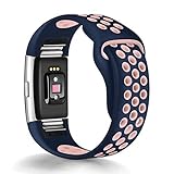 HUMENN Bands Compatible for Fitbit Charge 2, Replacement Accessory Sport Band Compatible for Fitbit Charge 2 HR