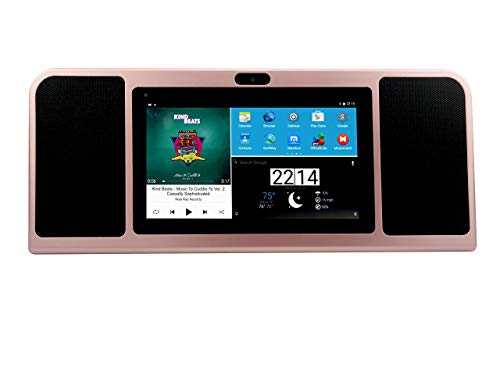 Azpen A770 Boombox Tablet with Boombox Speakers(Rose Gold) (Renewed)