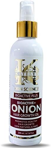 KATELYN RED ONION ANTI HAIR FALL OIL + ARGAN OIL + JOJOBA OIL + ROSEMARY OIL + BLACK SEED OIL FOR HAIR REGROWTH OIL FOR MEN + HAIR FALL CONTROL OIL + ANTI DANDRUFF OIL + HAIR GROWTH OIL + NATURAL OIL 200ml