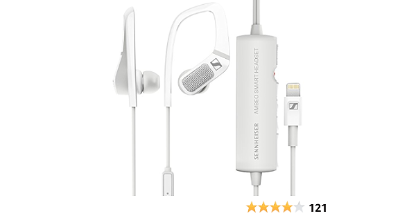 Sennheiser AMBEO Smart Headset (iOS) – Active Noise Cancellation,  Transparent Hearing and 3D Sound Recording: Buy Online at Best Price in UAE  - Amazon.ae