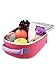 Unicorn Girls Soft Insulated School Lunch Box (One Size, Pink/White)