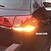 BlyilyB 12V-24V 1156 BA15S 1141 1073 7506 1003 Car Turn Signal Tail Blinker LED Bulbs Extremely Bright Amber/Yellow