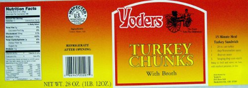 Yoders Canned Turkey 28oz
