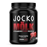 Jocko Mölk by Origin Labs - Whey Isolate Protein Powder - Casein Protein Powder - Protein Powder - Strawberry Protein - 31 Servings - 2 Pounds