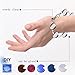Yumei Jewelry Round Cabochon Disc Blank Setting Bezel Pad Bangle Bracelet Base 15mm - 10'' - QTY 5