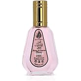 Ard Al Zaafaran Pink Blush Shams Al Emarat Khususi, Marshmallow Blush Perfume For Women, Eau de Parfum Spray - 50 ML (1.69 OZ) Easy to Carry Travel Perfume, A Gift for Women wrapped in Pink Bottle
