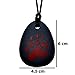 Bear Paw Chew Necklace - Sensory Chewable Jewelry for Boys (Henna Red)