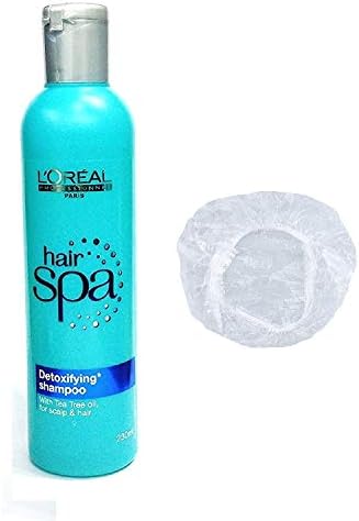 Glamorous Mart - L'Oréal Hair Spa Set of 2 (Detoxifying Shampoo+Shower Cap) 230ml