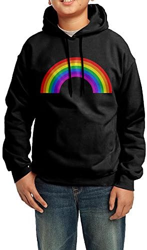 NVVW Rainbow Kid Pullover Sweatshirts Jacket XL