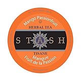 Stash Tea Mango Passionfruit Single-Cup Tea for Keurig K-Cup Brewers, 24 Count