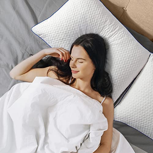 viewstar Shredded Memory Foam Pillows, Pillows Queen Size Set of 2