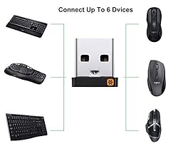 Logitech USB Unifying Receiver - 2 Pack For