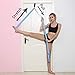 tchrules Door Leg Stretcher, Door Flexibility & Stretching Leg Strap - Great for Ballet Cheer Dance Gymnastics or Any Sport Leg Stretcher Door Flexibility Trainer Premium Stretching Equipment (Blue)