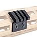 LEGEED Mlok Keymod Offset Light/Opitc Picatinny Rail Mount