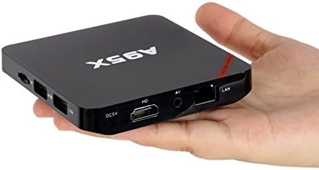 ToFuture Latest Android MiNi Set Top Box Fully Loaded Quad Core Cortex A53 2.0GHz 64bit A95X TV BOX 8GB ROM 1GB RAM Loaded Internet Streamer for HDMI HD TV
