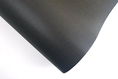Synthetic Leather Look Interior Vinyl Film Contact Paper Self Adhesive Peel-Stick (Dark Brown_Tartan)