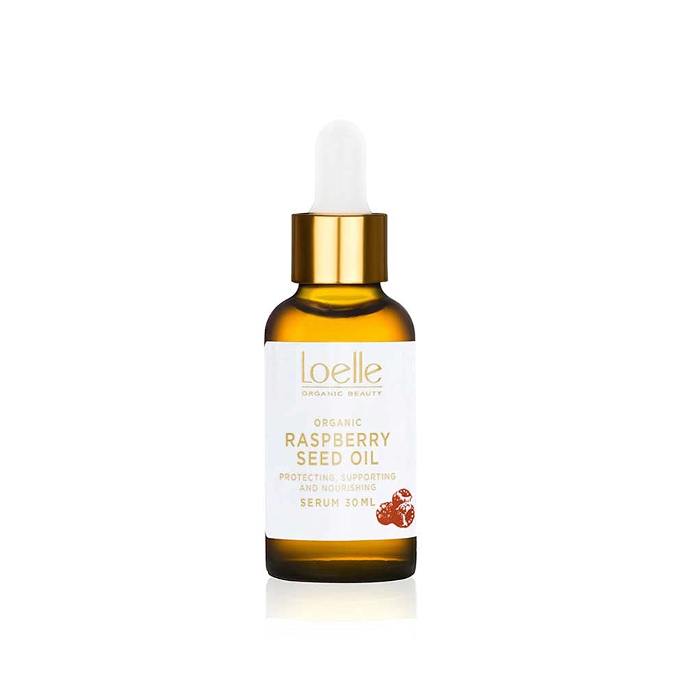 Loelle - 100% Pure Raspberry Seed Oil for Face, Body, Hands and Hair - Dry Body Oils Help to Lighten Sunspots - Organic Face and Anti-Wrinkle Products (30ml)