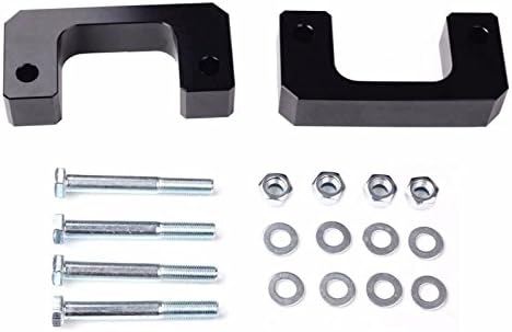 Black 2" Front Leveling Lift Kit Fit For Chevy Silverado GMC Sierra GM 1500 LM 07-17