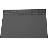 Soldering Silicone Pad Mat, Heat Insulation Repair Maintenance Platform for Phone Repair Service Magnetic Heat Solder 350MM*2