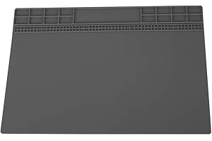 Soldering Silicone Pad Mat, Heat Insulation Repair Maintenance Platform for Phone Repair Service Magnetic Heat Solder 350MM*2