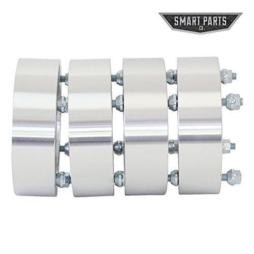 4 QTY ATV Wheel Spacers 4" (2 inch Per Side) fits all 4x137 bolt patterns - CAN-AM Bombardier Renegade Outlander Commander Kawasaki Mule Prairie Brute Force Bayou 4x137