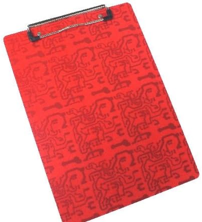 Grip Circuitboard Clipboard for Nerds and Geeks (Red)