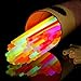 IG Light-Ups 200 Assorted Glow Stick Bracelets | Premium 8 Inch Glow Sticks Bulk Party Pack | Makes Glow Necklaces for Birthday Parties and Halloween No-Candy Treats