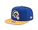 NFL Los Angeles Rams Historic Baycik 9Fifty Snapback Cap, One Size, Royal