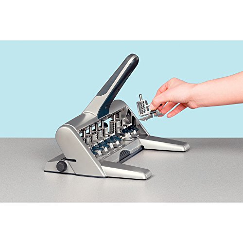 Leitz Adjustable Hole Punch - Up To 6 Holes, 30 Sheet Capacity, Metal Construction