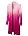 Lock and Love Women's Long Cardigan – Fall Casual Draped Open Front Lightweight Duster with Long Sleeves