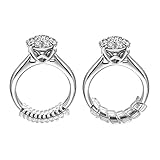 Ring Size Adjuster (10 PCS), Keten Universal Clear Ring Sizer for Loose Rings with Jewelry Polishing Cloth, 2 Sizes Fit for Almost Any Ring (2mm/3mm)