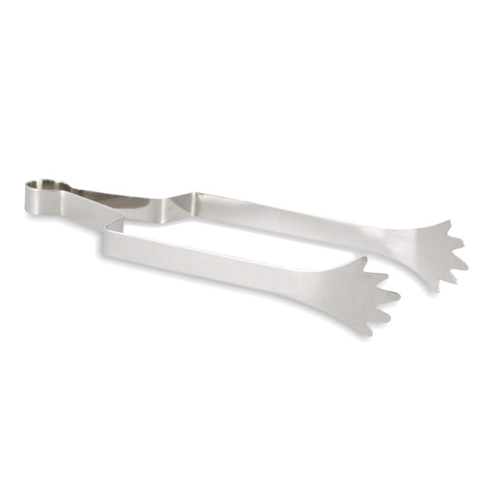 NKlaus Coal Tongs Incense Tongs Nickel L 16cm Shisha Tongs for Incense Coal 2760