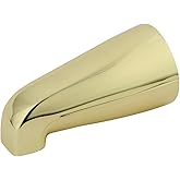 Kingston Brass K187A2 Designer Trimscape Showerscape 5-Inch Tub Spout, Polished Brass